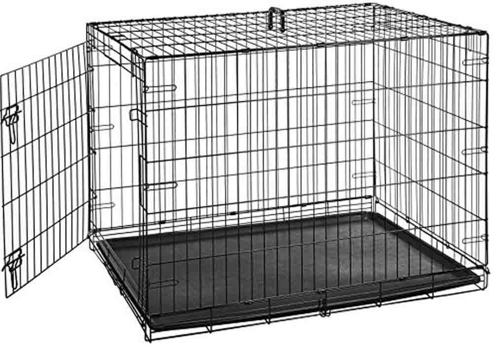 Dog crate used for Neapolitan Mastiff training Dog crate
