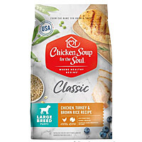 a bag of dry dog food chicken soup for the soul dog food